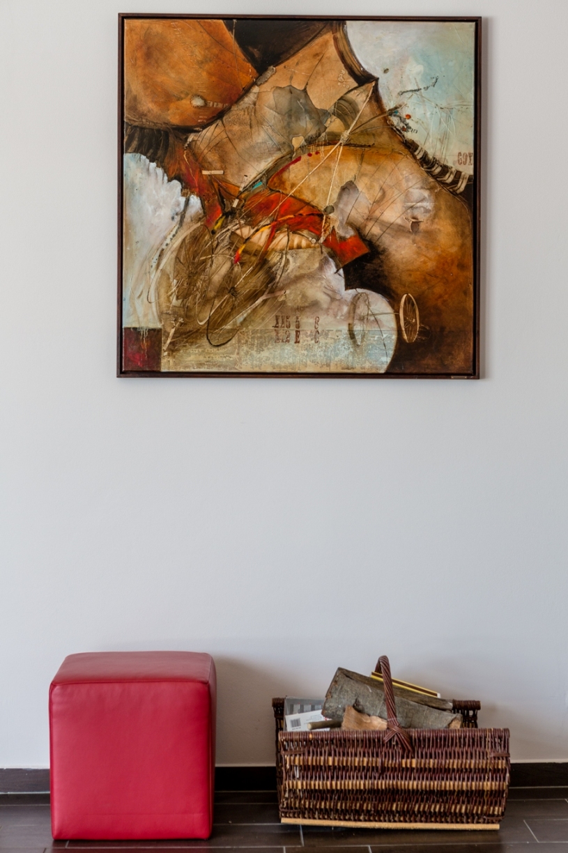 Barbora Sacher: , Klienti si vybrali nádherné originály ladící s barvami pokoje